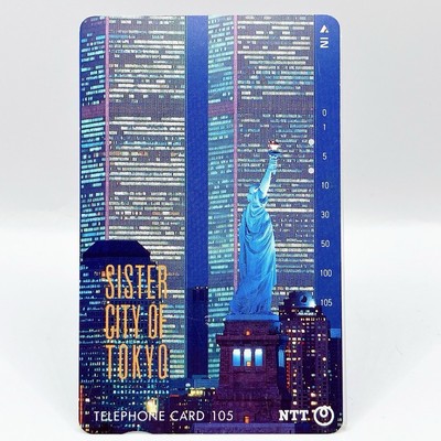 Sister City of Tokyo NTT Vintage Telephone Card Japan Rare