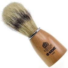Kent VS80 Natural Badger Bristle Shaving Brush Kit for Men for...