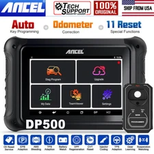 ANCEL DP500 Odometer Mileage Correction Key Coding Car OBD2 Diagnostic Tool US