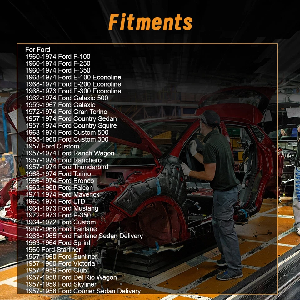 Комплект для переделки зажигания 1281 для 57–74 Ford 8 цилиндров 390 260 - Изображение 2 из 4