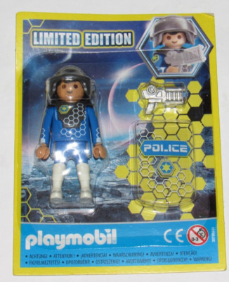 playmobil Limited Edition Galaxy-Polizist Schutzschild Laserpistole NEU OVP