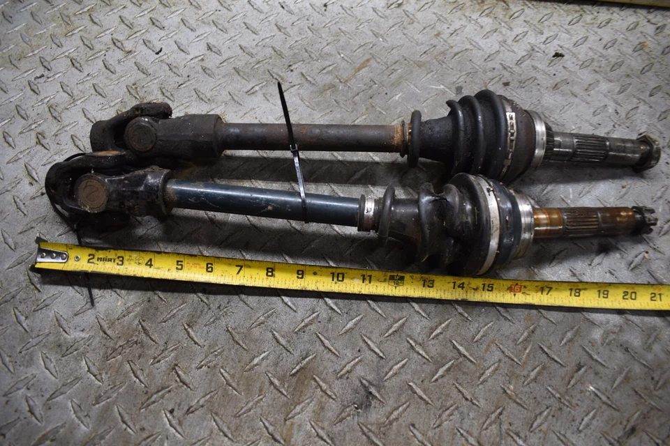 B2-2 JUEGO EJES CV DELANTEROS L&R 95 POLARIS SPORTSMAN 400L 400 L 4x4 ATV FREE SH Foto 2 de 4