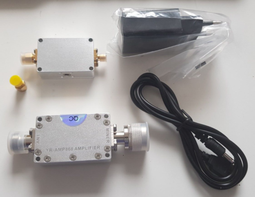 Helium Amplifier / Verstärker Rx Tx einstellbar 868Mhz - Signal Booster Outdoor