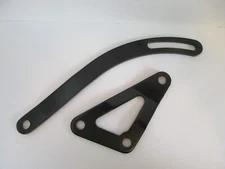 FITS SMALL BLOCK MOPAR BLACK ALTERNATOR BRACKET 318 340 360 CHRYSLER #6096BK