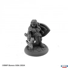 FREYA FANGBREAKER, DWARF FIGHTER Reaper Mini Bones USA: Reaper Legends REM30170