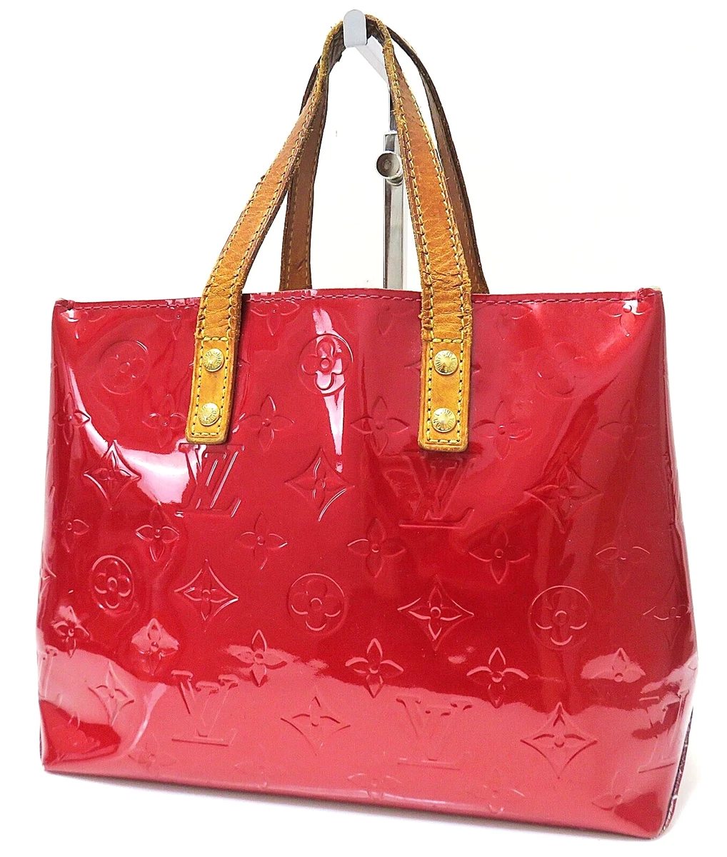 Pre-Owned Louis Vuitton 2011 Monogram Vernis Red Patent Leather