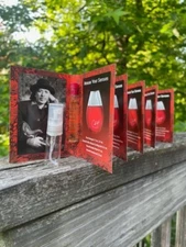 Lot Of 5 Original Carlos Santana Men .05 Cologne Splash Vials New With Atomizer