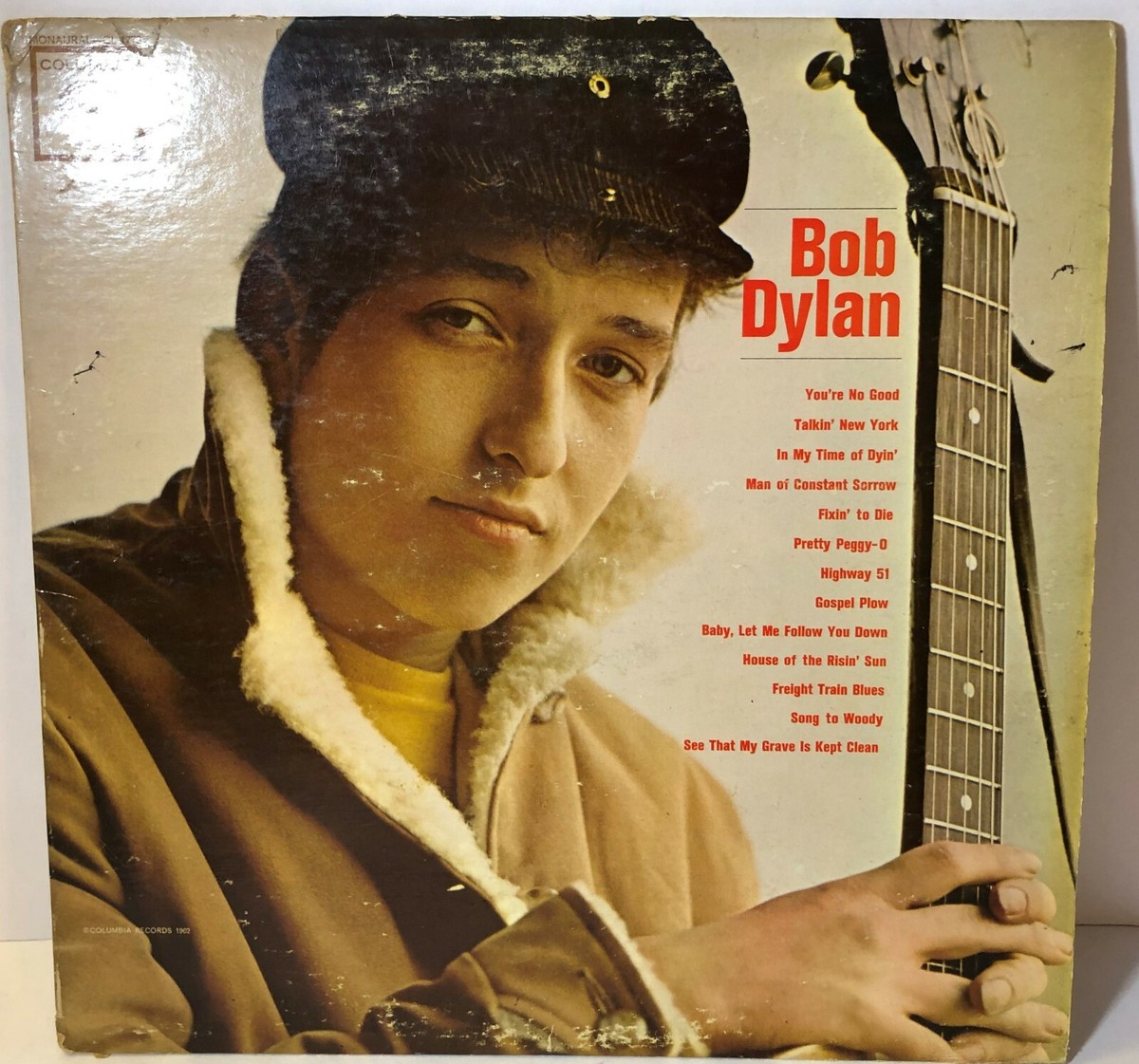 BOB DYLAN Self Titled COLUMBIA CL-1779 LP mono Album | eBay