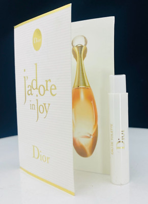 Jadore by Christian Dior Edt Spray Vial On Card for Womens - 0.03oz - NEW