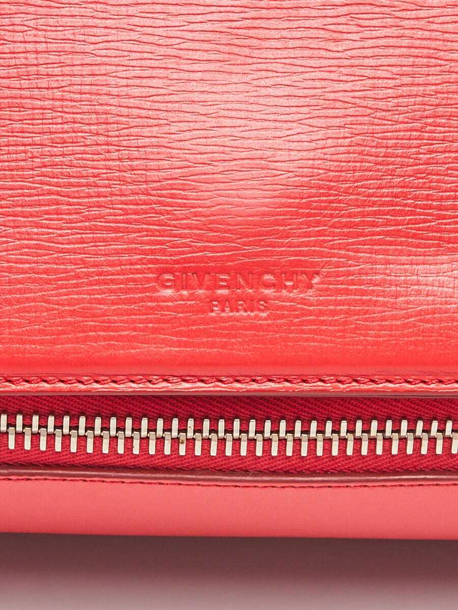 Givenchy Red Grained Leather Pandora Box Medium S… - image 6