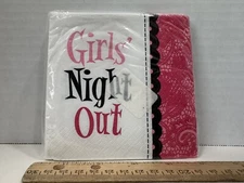 Amscan"Girls Night Out"  Bachelorette Beverage Napkins, 16 Three Ply