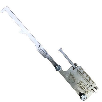 Air Disc Brake Rotor & Brake Pad-Wear Gauge 250 mm Length 10 mm Width; K109114 Air Disc Brake Rotor & Brake Pad-Wear Gauge 250 mm Length 10 mm Width; K109114