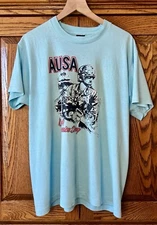 Vintage Men's Army Association AUSA “Keep America Going” Single Stitch XL