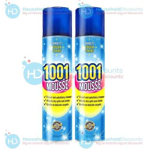 1001 mousse carpet & upholstery cleaner