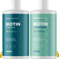 Volumizing Biotin Shampoo and Conditioner Set