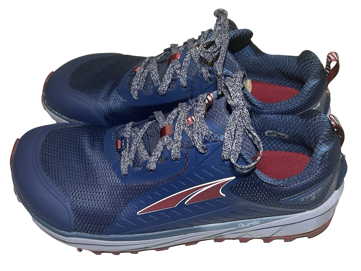 ALTRA Mens Size 9.5 TIMP 3 Trail Running Shoe Majolica Blue