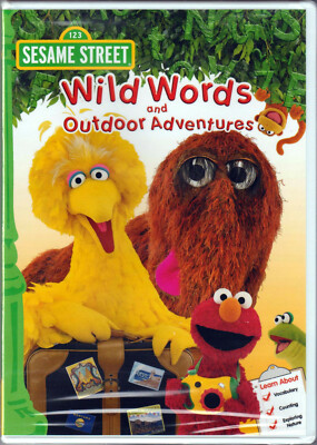 COOIIN' and GROOVIN' 美品DVD ルードナルドソン他、 SESAME STREET DVD on The WILD WORDS and OUTDOOR ADVENTURES of LIN