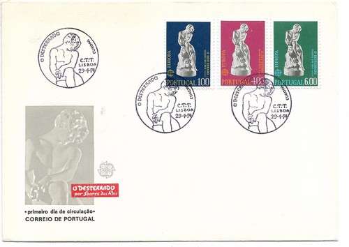 PORTUGAL Yv# 1211/3 FDC EUROPA CEPT