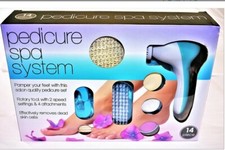 Pedicure Spa System Set with Spin Brush New in Original Packaging