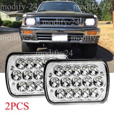 5x7'' 7x6 LED Projector Headlights Hi-Lo Beam Fit Toyota Pickup 1982-1995 Tacoma