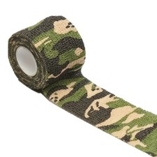 Forest Camouflage Adhesive-free Wrap Tape 2 in x 15 ft 1 Wrap by YOYZA