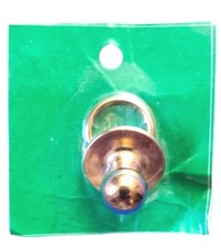 Baby Pacifier Charm Pendant Goldtone Solid Baby Teether Fuzzies