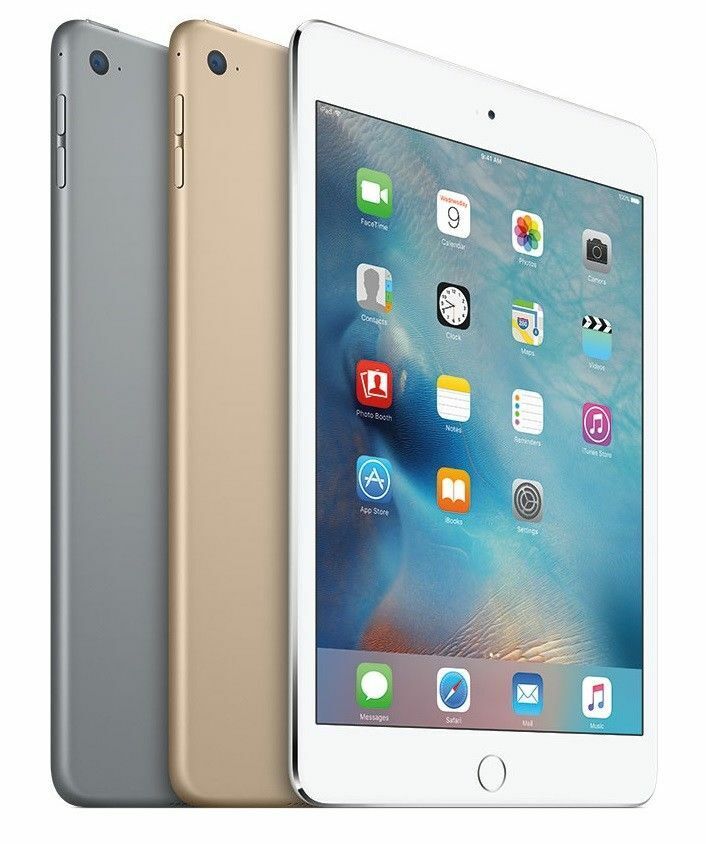 Apple iPad Mini 4 16GB 64GB 128GB 7.9 Retina Display Wi-Fi iPadOS 