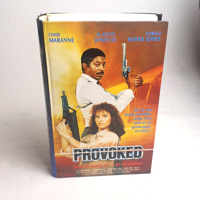 Provoked - VHS Kassette Video Film - Scala Sensation Hartbox