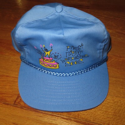 2002 FIRST NIGHT - WORCESTER MA (Adjustable Snap Back) Cap NEW YEAR'S EVE