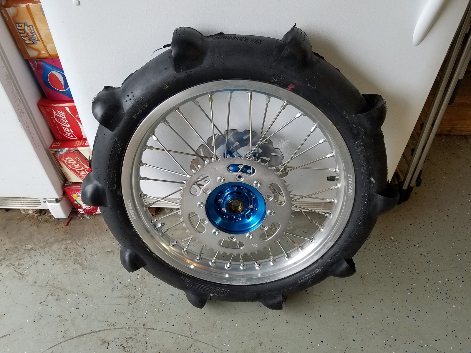 Sedona Dunatik Paddle Tire 110/100x18 (8 Paddle) Dirt Bike eBay