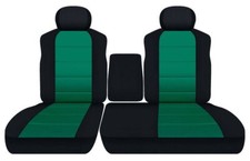 Fits Chevy Ck 1500 Truck 95-98 Front Set Seat Covers 6040 Seat With Console