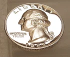 1962 Gem CAMEO Proof Quarter 90%   Blazing EYE CANDY  #506 ~11