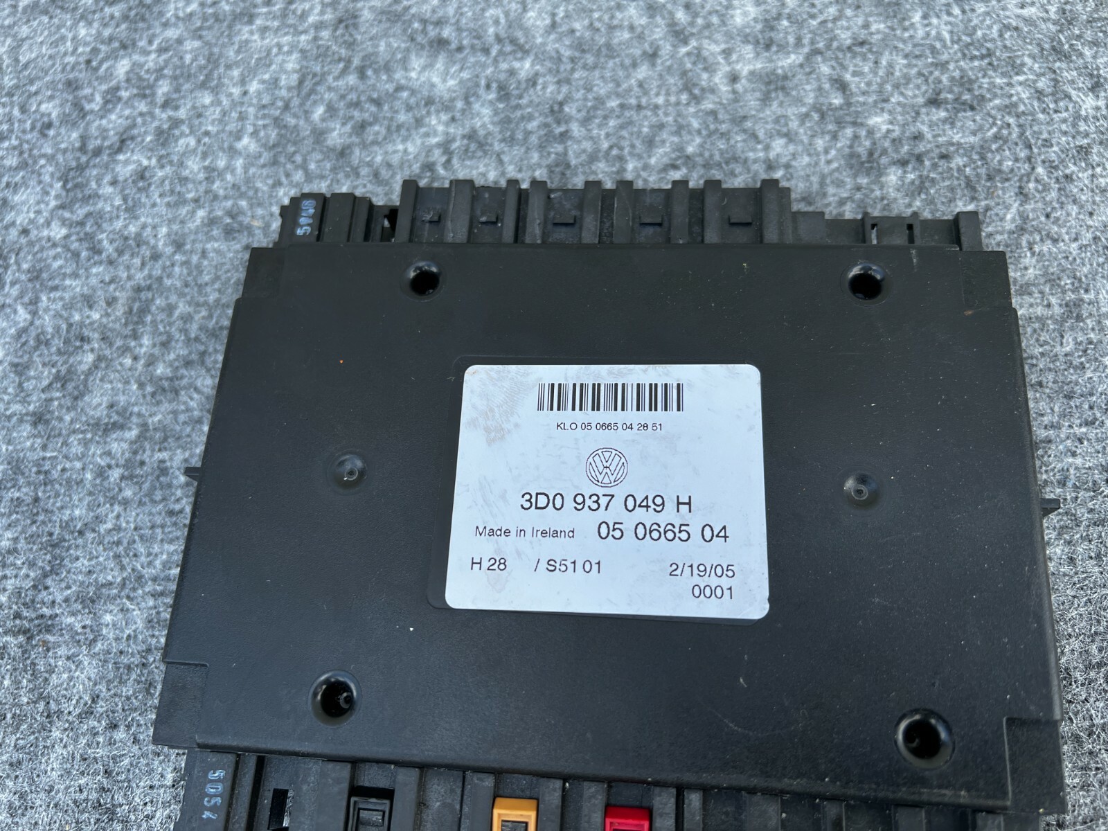 BODY CONTROL MODULE 3d0937049 BENTLEY FLYING SPUR GT GTC (2004-2012) OEM