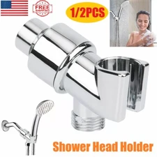 1/2PCS Adjustable Metal Shower Head Holder for Handheld Shower Head Wall-mounted