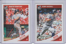 2018 Donruss Nickname Variation & Base Andrew Benintendi #169 Boston Red Sox