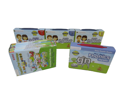 Preschool Prep Co Collection DVDs 1-10 Sights Words Levels 1-3