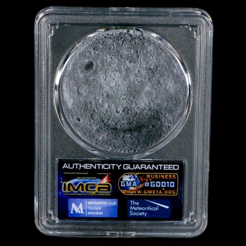 Frammenti di meteorite lunare Moon Rock varie classificazioni spazio esterno certificato di autenticità - Foto 4 di 6