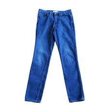 Madewell Women's 10" High-Rise Skinny Dark Wash Stretch Denim Jeans Size 27