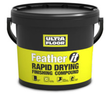 UltraFloor Feather It Rapid Drying Compound Floor Defects Levelling Repair 5kg