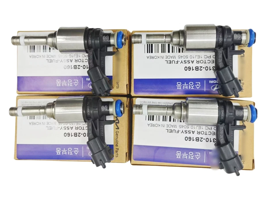 4X Genuine Fuel Injectors For Hyundai Veloster Tucson KIA 1.6L Turbo 35310-2B160 Foto 2 de 4