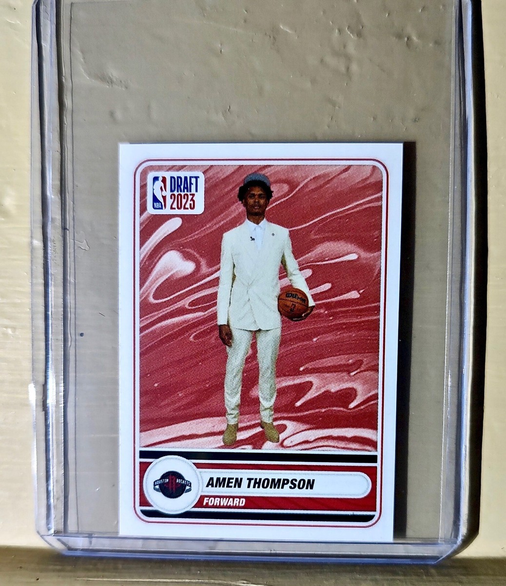 2023-24 Amen Thompson Panini NBA Draft Rookie Basketball #82