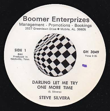 STEVE SILVERA 45 RPM - Darling Let Me Try One More Time / I Missed Me - Bild 1 von 1