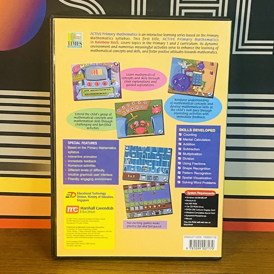 Active Primary Mathematics In Rainbow Rock PC Windows 95 98 XP - Image 2 of 3