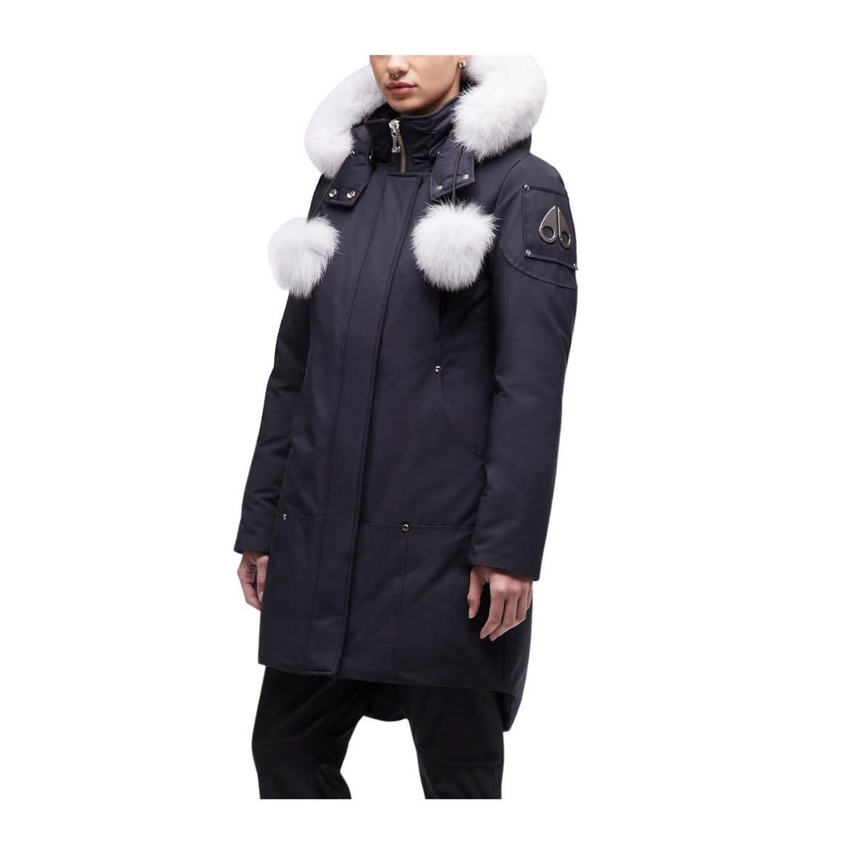 [ムースナックルズ] MOOSE KNUCKLES MK2003LP-651 Amazon.com: Moose Knuckles Women's Stirling Parka with Fur