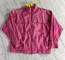Vintage Adidas Trefoil Taiwan ROC Track Jacket Windbreaker PINK - 70s 80s LARGE