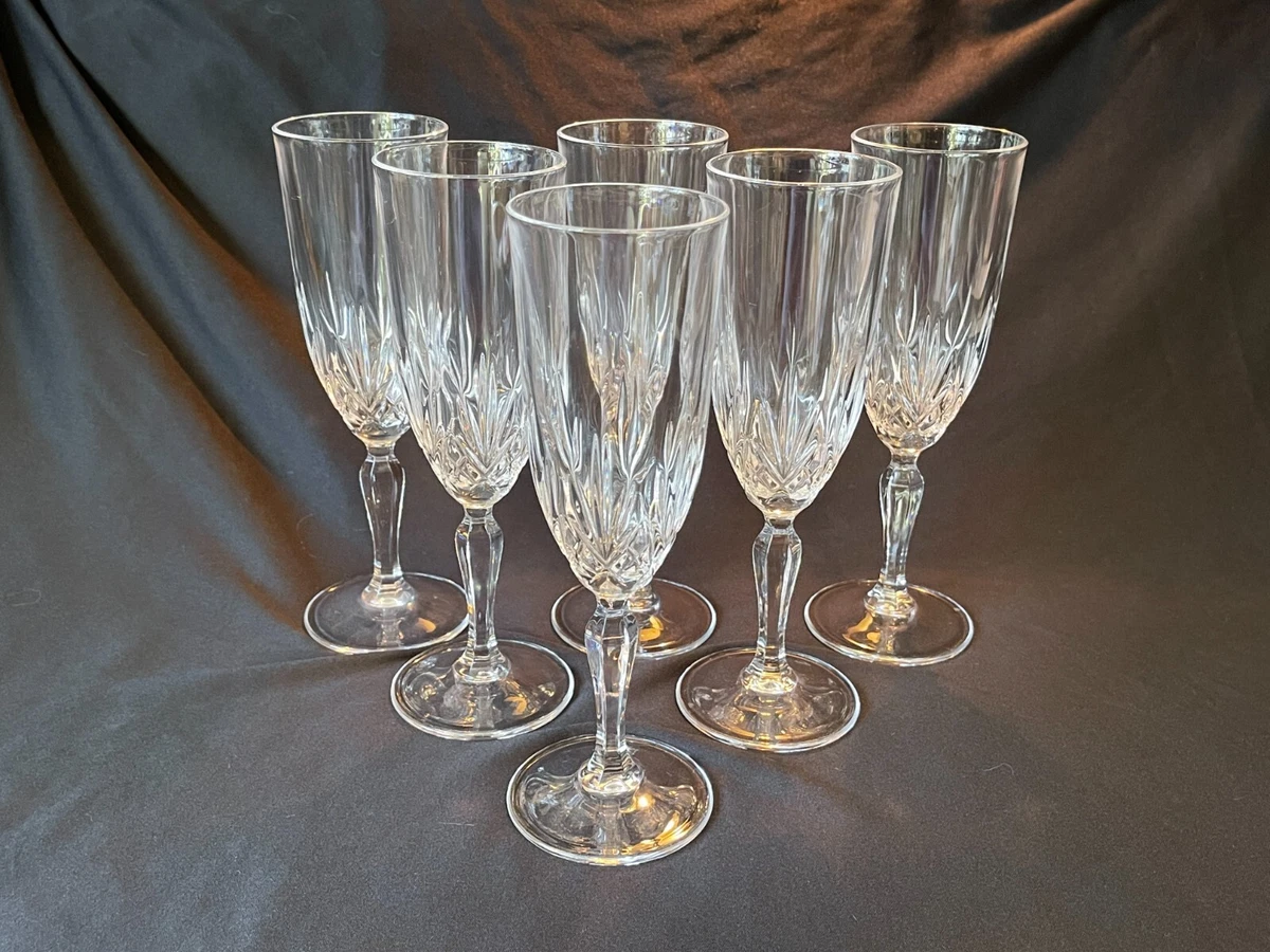 Crystal Champagne Flutes