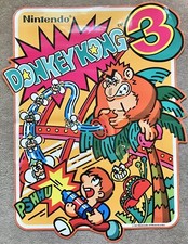 RARE 1983 Genuine Nintendo DONKEY KONG 3 Arca...