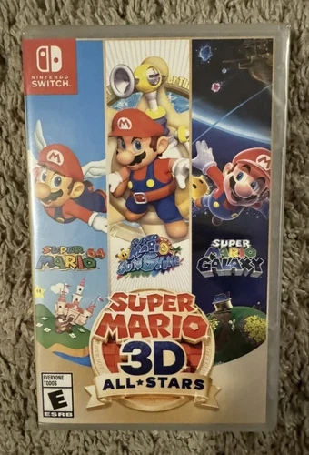 Super Mario 3D All-Stars - Nintendo Switch RARE OOP NEW SEALED