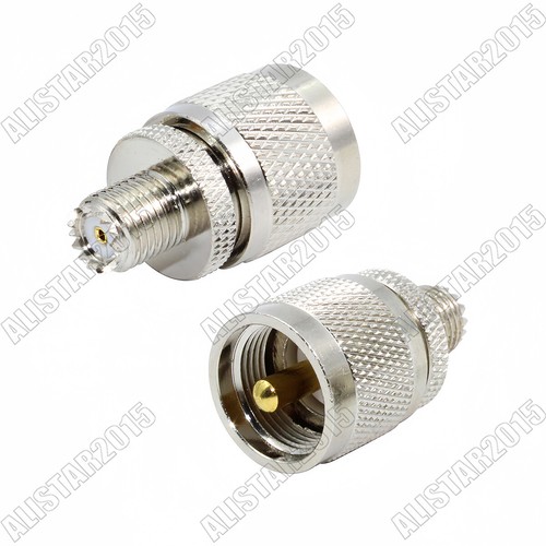 1x Mini UHF to SMA BNC F TNC N FME UHF PL259 SO239 Male Female Adapter Connector - Picture 17 of 19