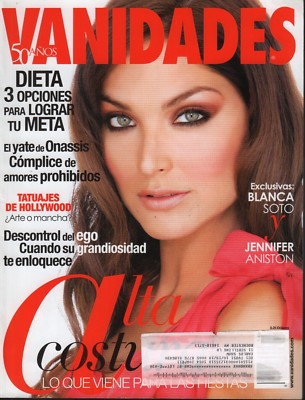 Vanidades Octubre 19 2010 Blanca Soto Jennifer Aniston 100818ame2